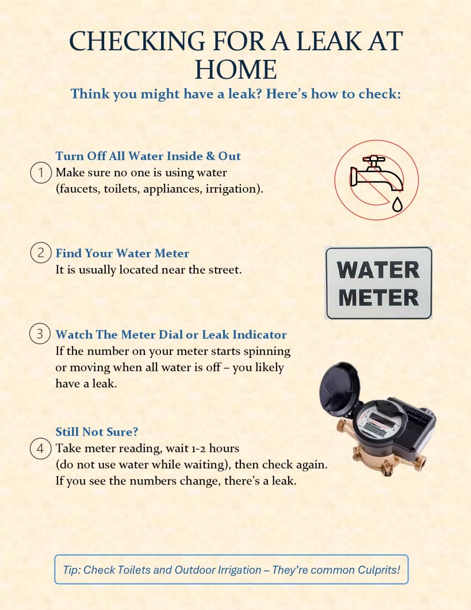 How to check for Leaks